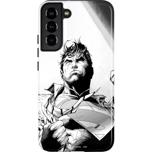 DC Comics Superman Unchained #1 SD Comic Con Variant Cover New 52 Art by Jim Lee Galaxy S22 Plus Pro Case