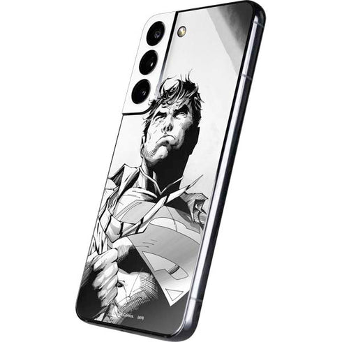 DC Comics Superman Unchained #1 SD Comic Con Variant Cover New 52 Art by Jim Lee Galaxy S22 Skin