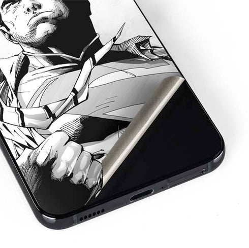 DC Comics Superman Unchained #1 SD Comic Con Variant Cover New 52 Art by Jim Lee Galaxy S22 Skin