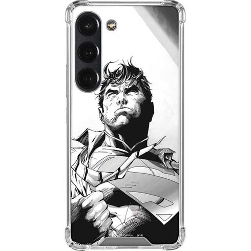 DC Comics Superman Unchained #1 SD Comic Con Variant Cover New 52 Art by Jim Lee Galaxy S23 Clear Case