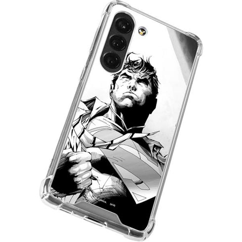 DC Comics Superman Unchained #1 SD Comic Con Variant Cover New 52 Art by Jim Lee Galaxy S23 Clear Case