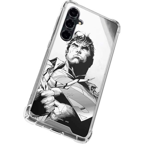 DC Comics Superman Unchained #1 SD Comic Con Variant Cover New 52 Art by Jim Lee Galaxy S23 FE Clear Case