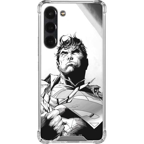 DC Comics Superman Unchained #1 SD Comic Con Variant Cover New 52 Art by Jim Lee Galaxy S23 Plus Clear Case
