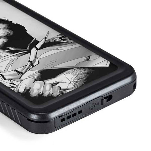DC Comics Superman Unchained #1 SD Comic Con Variant Cover New 52 Art by Jim Lee Galaxy S23 Waterproof Case