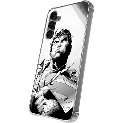 DC Comics Superman Unchained #1 SD Comic Con Variant Cover New 52 Art by Jim Lee Galaxy S24 Plus Clear Case