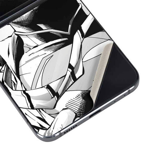 DC Comics Superman Unchained #1 SD Comic Con Variant Cover New 52 Art by Jim Lee Galaxy Z Flip5 5G Skin