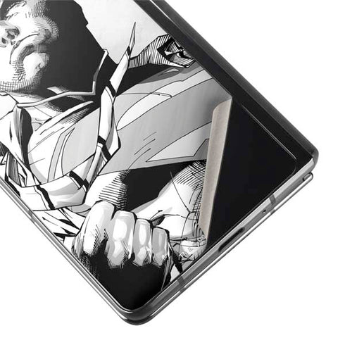 DC Comics Superman Unchained #1 SD Comic Con Variant Cover New 52 Art by Jim Lee Galaxy Z Fold2 5G Skin