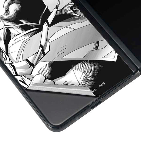 DC Comics Superman Unchained #1 SD Comic Con Variant Cover New 52 Art by Jim Lee Galaxy Z Fold3 5G Skin