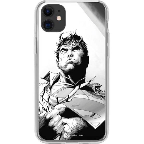 DC Comics Superman Unchained #1 SD Comic Con Variant Cover New 52 Art by Jim Lee iPhone 11 Clear Case
