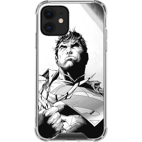 DC Comics Superman Unchained #1 SD Comic Con Variant Cover New 52 Art by Jim Lee iPhone 12 Clear Case