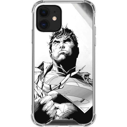 DC Comics Superman Unchained #1 SD Comic Con Variant Cover New 52 Art by Jim Lee iPhone 12 Mini Clear Case