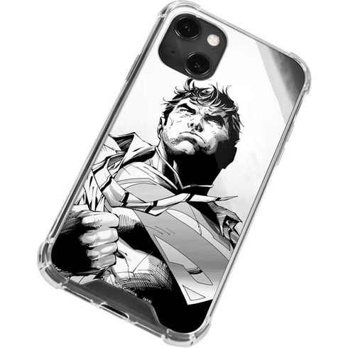 DC Comics Superman Unchained #1 SD Comic Con Variant Cover New 52 Art by Jim Lee iPhone 13 Mini Clear Case