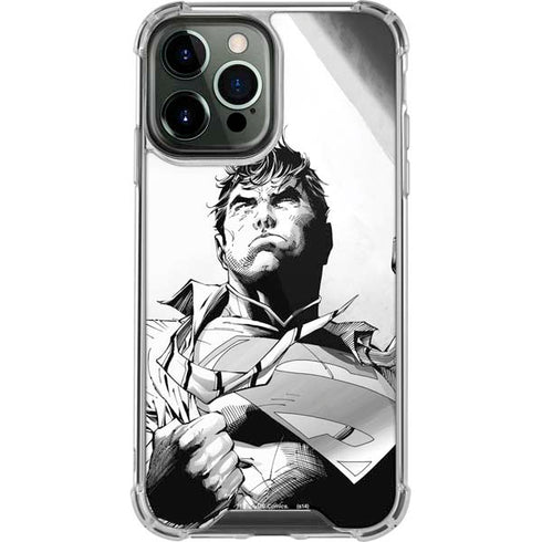 DC Comics Superman Unchained #1 SD Comic Con Variant Cover New 52 Art by Jim Lee iPhone 13 Pro Max Clear Case