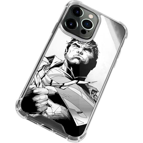 DC Comics Superman Unchained #1 SD Comic Con Variant Cover New 52 Art by Jim Lee iPhone 15 Pro Clear Case