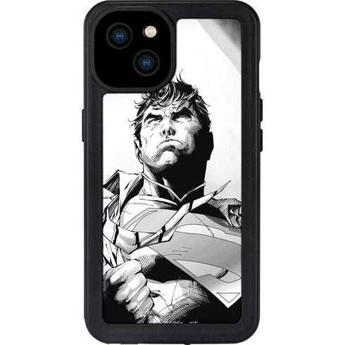 DC Comics Superman Unchained #1 SD Comic Con Variant Cover New 52 Art by Jim Lee iPhone 15 Plus Waterproof Case