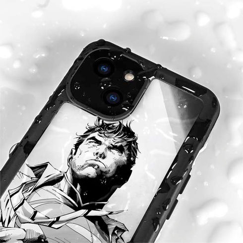 DC Comics Superman Unchained #1 SD Comic Con Variant Cover New 52 Art by Jim Lee iPhone 15 Plus Waterproof Case