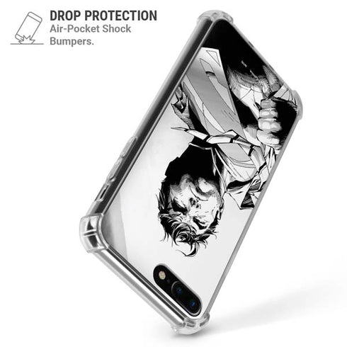DC Comics Superman Unchained #1 SD Comic Con Variant Cover New 52 Art by Jim Lee iPhone 7/8 Plus Clear Case