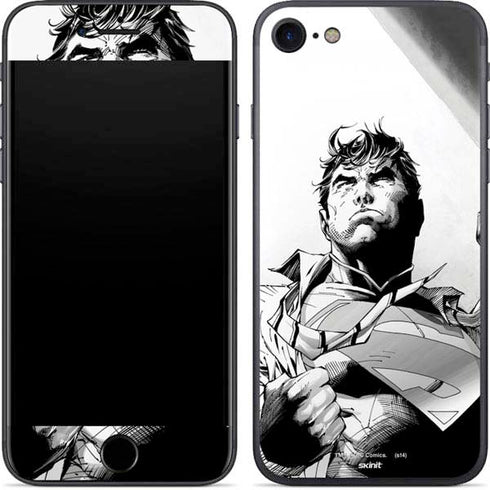 DC Comics Superman Unchained #1 SD Comic Con Variant Cover New 52 Art by Jim Lee iPhone SE (2nd & 3rd Gen) Skin