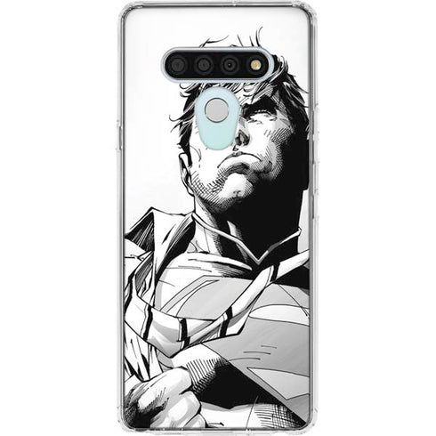 DC Comics Superman Unchained #1 SD Comic Con Variant Cover New 52 Art by Jim Lee LG Stylo 6 Clear Case