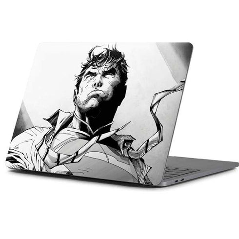 DC Comics Superman Unchained #1 SD Comic Con Variant Cover New 52 Art by Jim Lee Apple MacBook Pro 13-inch Skin