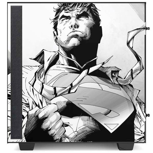 DC Comics Superman Unchained #1 SD Comic Con Variant Cover New 52 Art by Jim Lee NZXT H510 Compact ATX Mid-Tower Case Skin