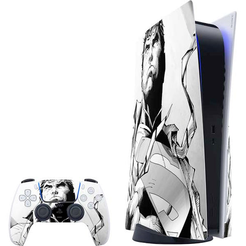 DC Comics Superman Unchained #1 SD Comic Con Variant Cover New 52 Art by Jim Lee PS5 Bundle Skin