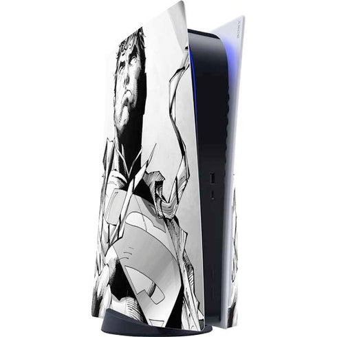 DC Comics Superman Unchained #1 SD Comic Con Variant Cover New 52 Art by Jim Lee PS5 Console Skin