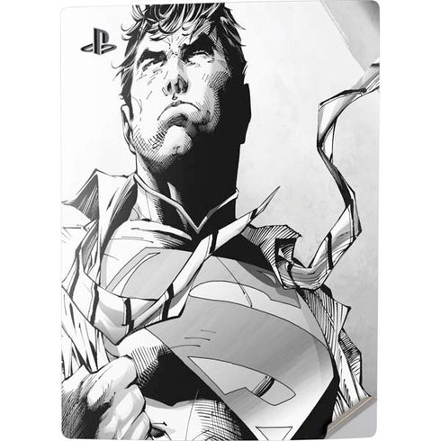 DC Comics Superman Unchained #1 SD Comic Con Variant Cover New 52 Art by Jim Lee PS5 Digital Edition Console Skin