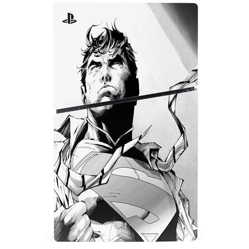 DC Comics Superman Unchained #1 SD Comic Con Variant Cover New 52 Art by Jim Lee PS5 Slim Disk Bundle Skin