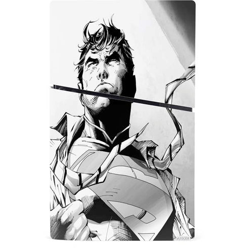 DC Comics Superman Unchained #1 SD Comic Con Variant Cover New 52 Art by Jim Lee PS5 Slim Digital Edition Bundle Skin