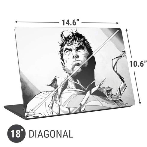 DC Comics Superman Unchained #1 SD Comic Con Variant Cover New 52 Art by Jim Lee Universal Laptop 18in (14.6 x 10.6in) Skin