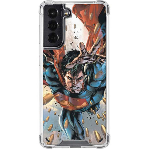 DC Comics Superman Adventures of Superman #3 Art by Stephen Segovia Galaxy S21 5G Clear Case