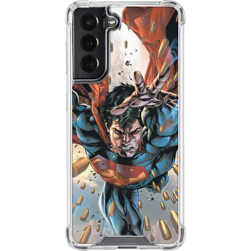 DC Comics Superman Adventures of Superman #3 Art by Stephen Segovia Galaxy S22 Clear Case