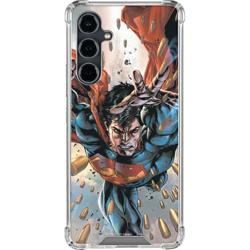 DC Comics Superman Adventures of Superman #3 Art by Stephen Segovia Galaxy S23 FE Clear Case