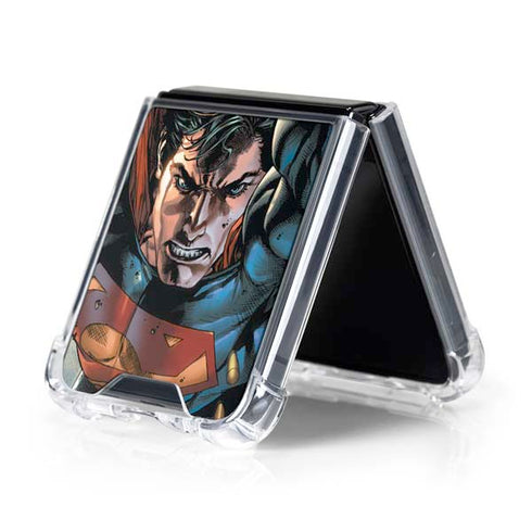 DC Comics Superman Adventures of Superman #3 Art by Stephen Segovia Galaxy Z Flip5 5G Clear Case