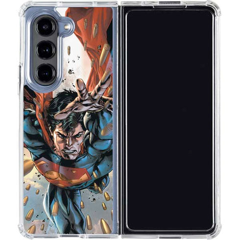 DC Comics Superman Adventures of Superman #3 Art by Stephen Segovia Galaxy Z Fold5 5G Clear Case