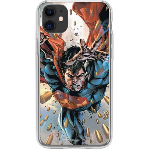 DC Comics Superman Adventures of Superman #3 Art by Stephen Segovia iPhone 11 Clear Case