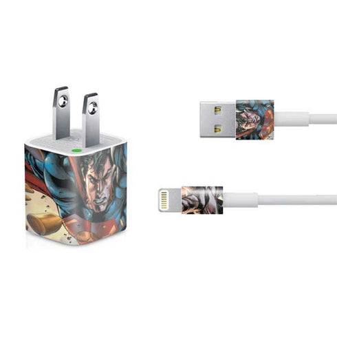 DC Comics Superman Adventures of Superman #3 Art by Stephen Segovia iPhone Charger (5W USB) Skin