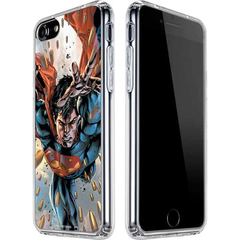 DC Comics Superman Adventures of Superman #3 Art by Stephen Segovia iPhone SE (2nd & 3rd Gen) Clear Case