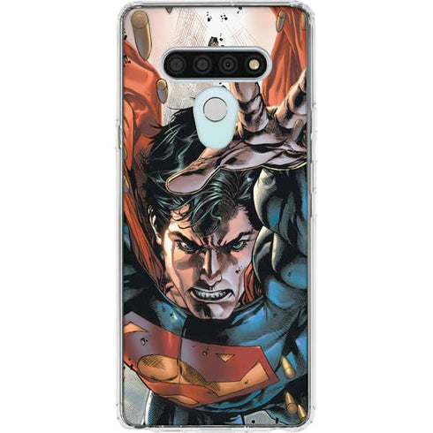 DC Comics Superman Adventures of Superman #3 Art by Stephen Segovia LG Stylo 6 Clear Case