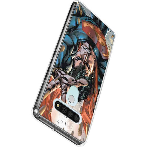 DC Comics Superman Adventures of Superman #3 Art by Stephen Segovia LG Stylo 6 Clear Case