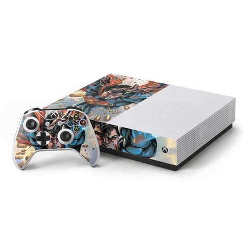 DC Comics Superman Adventures of Superman #3 Art by Stephen Segovia Xbox One S Console and Controller Bundle Skin