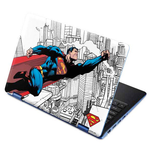 DC Comics Superman Super Speed Flying Over City Aspire R11 11.6in Skin