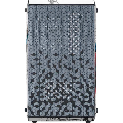 DC Comics Superman Super Speed Flying Over City Cooler Master MasterBox Q300L Mini Tower Skin