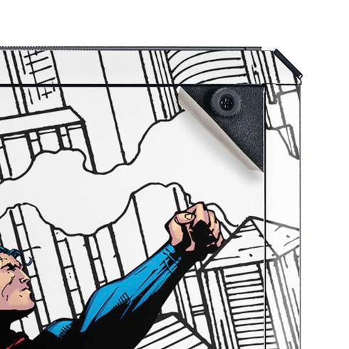 DC Comics Superman Super Speed Flying Over City Cooler Master MasterBox Q300L Mini Tower Skin