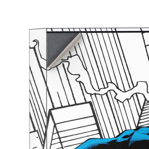 DC Comics Superman Super Speed Flying Over City Corsair 4000D Tempered Glass Mid-Tower ATX Case Skin