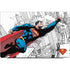 DC Comics Superman Super Speed Flying Over City Dell Vostro Skin