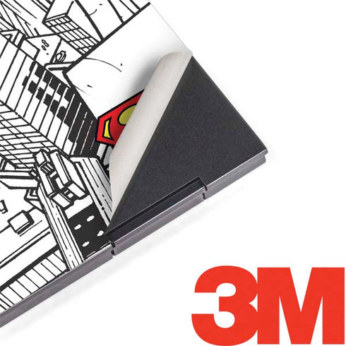 DC Comics Superman Super Speed Flying Over City HP Envy Skin