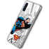 DC Comics Superman Super Speed Flying Over City Galaxy A10e Clear Case