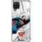 DC Comics Superman Super Speed Flying Over City Galaxy A12 Clear Case